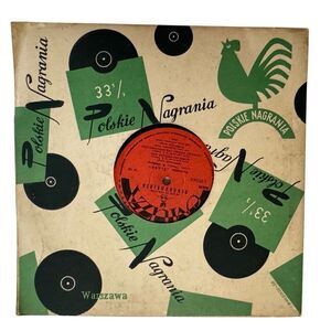 Polskie Nagrania Warszawa Ensemble, „SLASK" Imported Folk 10” Vinyl Record 1956